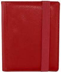 DEX Zipper Binder 4- Red